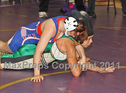 Thumbnail 2 in CIF State Girls Wrestling Championships (Consolation 1 - Round 4) photogallery.