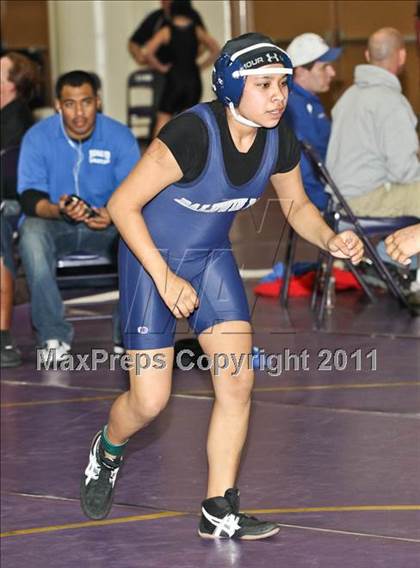Thumbnail 1 in CIF State Girls Wrestling Championships (Consolation 1 - Round 4) photogallery.