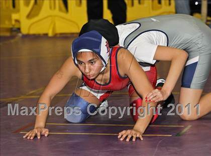 Thumbnail 3 in CIF State Girls Wrestling Championships (Consolation 1 - Round 4) photogallery.