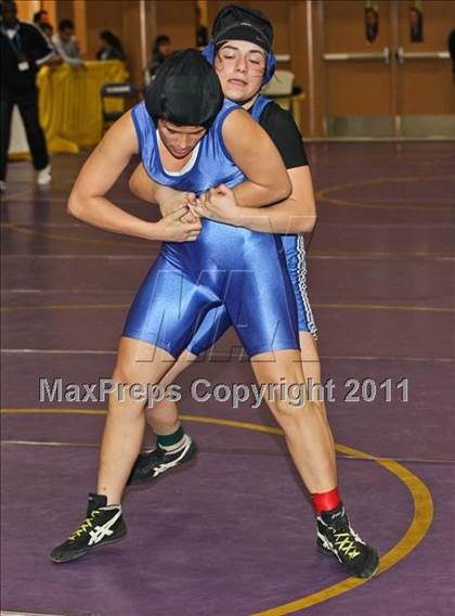 Thumbnail 3 in CIF State Girls Wrestling Championships (Consolation 1 - Round 4) photogallery.