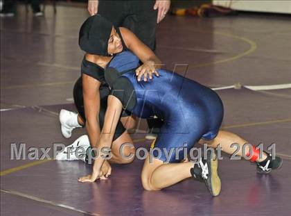 Thumbnail 2 in CIF State Girls Wrestling Championships (Consolation 1 - Round 4) photogallery.