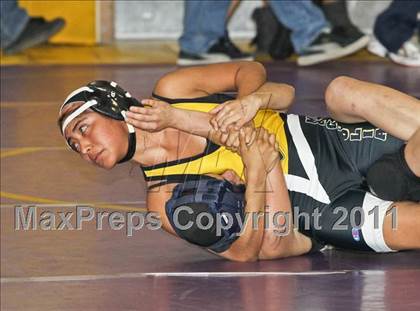 Thumbnail 3 in CIF State Girls Wrestling Championships (Consolation 1 - Round 4) photogallery.