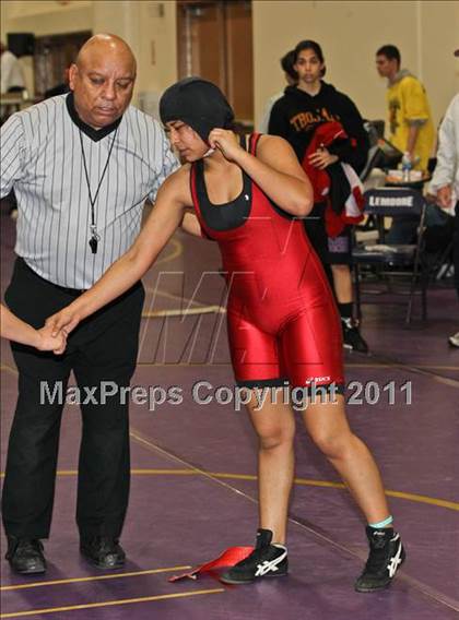 Thumbnail 1 in CIF State Girls Wrestling Championships (Consolation 1 - Round 4) photogallery.