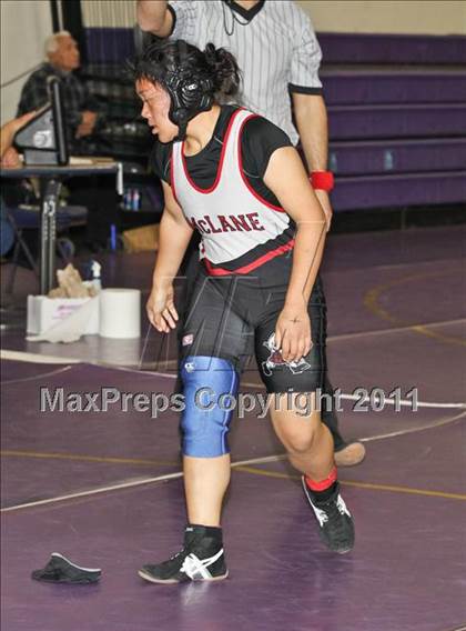 Thumbnail 3 in CIF State Girls Wrestling Championships (Consolation 1 - Round 4) photogallery.