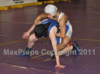 Thumbnail 1 in CIF State Girls Wrestling Championships (Consolation 1 - Round 4) photogallery.