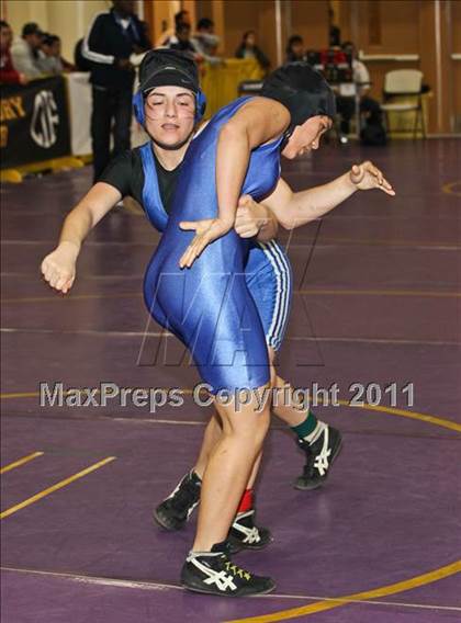 Thumbnail 1 in CIF State Girls Wrestling Championships (Consolation 1 - Round 4) photogallery.