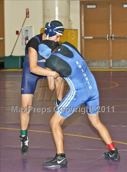 Thumbnail 2 in CIF State Girls Wrestling Championships (Consolation 1 - Round 4) photogallery.