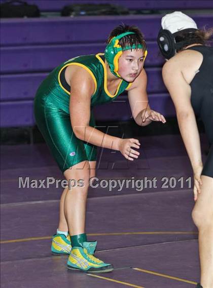 Thumbnail 3 in CIF State Girls Wrestling Championships (Consolation 1 - Round 4) photogallery.
