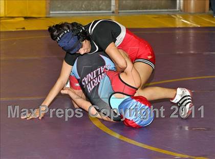 Thumbnail 3 in CIF State Girls Wrestling Championships (Consolation 1 - Round 4) photogallery.