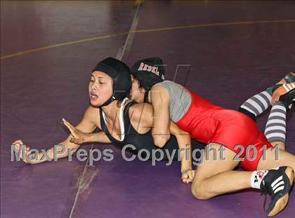 Thumbnail 1 in CIF State Girls Wrestling Championships (Consolation 1 - Round 4) photogallery.