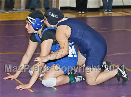 Thumbnail 3 in CIF State Girls Wrestling Championships (Consolation 1 - Round 4) photogallery.