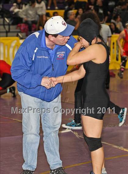 Thumbnail 3 in CIF State Girls Wrestling Championships (Consolation 1 - Round 4) photogallery.