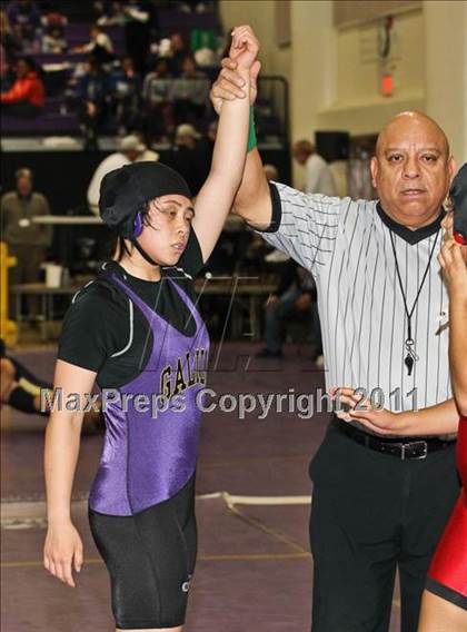 Thumbnail 2 in CIF State Girls Wrestling Championships (Consolation 1 - Round 4) photogallery.
