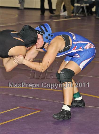 Thumbnail 3 in CIF State Girls Wrestling Championships (Consolation 1 - Round 4) photogallery.
