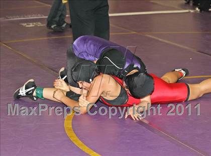 Thumbnail 3 in CIF State Girls Wrestling Championships (Consolation 1 - Round 4) photogallery.