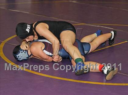 Thumbnail 2 in CIF State Girls Wrestling Championships (Consolation 1 - Round 4) photogallery.