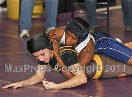 Thumbnail 1 in CIF State Girls Wrestling Championships (Consolation 1 - Round 4) photogallery.
