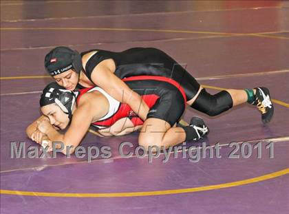 Thumbnail 3 in CIF State Girls Wrestling Championships (Consolation 1 - Round 4) photogallery.