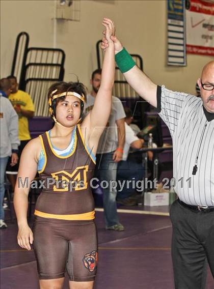 Thumbnail 3 in CIF State Girls Wrestling Championships (Consolation 1 - Round 4) photogallery.