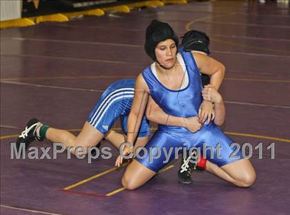 Thumbnail 2 in CIF State Girls Wrestling Championships (Consolation 1 - Round 4) photogallery.
