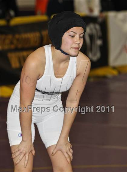 Thumbnail 3 in CIF State Girls Wrestling Championships (Consolation 1 - Round 4) photogallery.