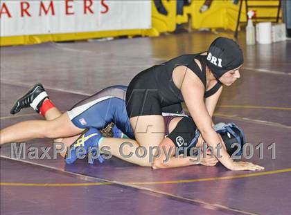 Thumbnail 3 in CIF State Girls Wrestling Championships (Consolation 1 - Round 4) photogallery.