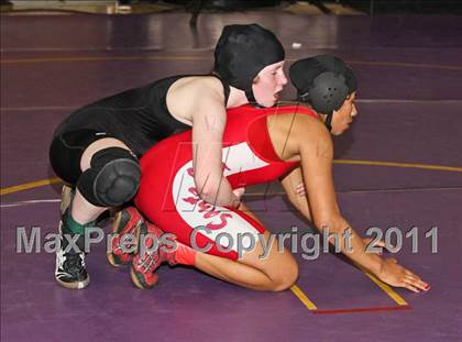 Thumbnail 2 in CIF State Girls Wrestling Championships (Consolation 1 - Round 4) photogallery.