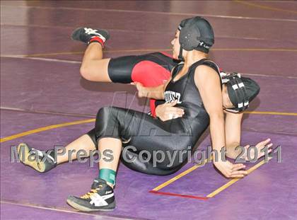 Thumbnail 2 in CIF State Girls Wrestling Championships (Consolation 1 - Round 4) photogallery.