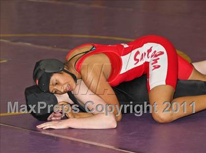 Thumbnail 3 in CIF State Girls Wrestling Championships (Consolation 1 - Round 4) photogallery.