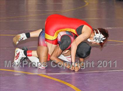 Thumbnail 1 in CIF State Girls Wrestling Championships (Consolation 1 - Round 4) photogallery.