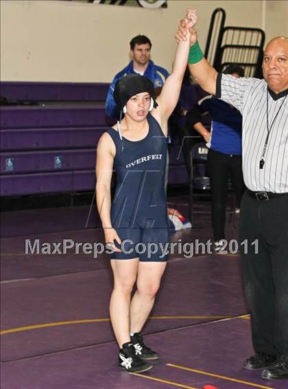 Thumbnail 2 in CIF State Girls Wrestling Championships (Consolation 1 - Round 4) photogallery.