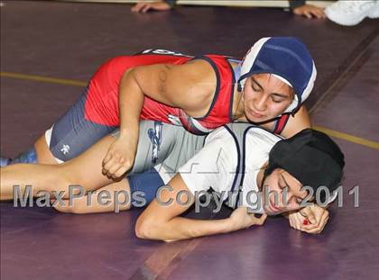 Thumbnail 1 in CIF State Girls Wrestling Championships (Consolation 1 - Round 4) photogallery.