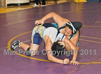 Thumbnail 2 in CIF State Girls Wrestling Championships (Consolation 1 - Round 4) photogallery.