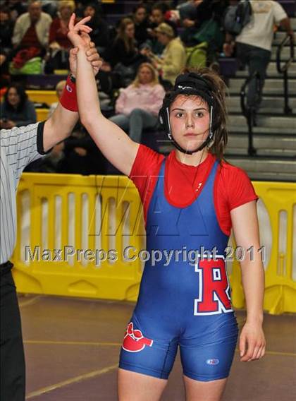 Thumbnail 2 in CIF State Girls Wrestling Championships (Consolation 1 - Round 4) photogallery.