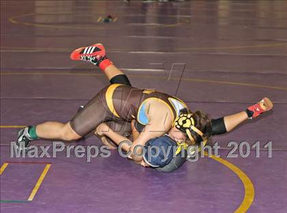 Thumbnail 2 in CIF State Girls Wrestling Championships (Consolation 1 - Round 4) photogallery.