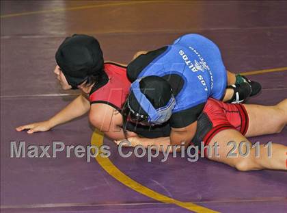 Thumbnail 1 in CIF State Girls Wrestling Championships (Consolation 1 - Round 4) photogallery.