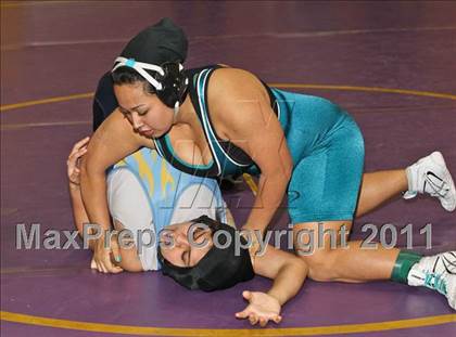 Thumbnail 1 in CIF State Girls Wrestling Championships (Consolation 1 - Round 4) photogallery.