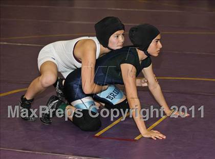 Thumbnail 1 in CIF State Girls Wrestling Championships (Consolation 1 - Round 4) photogallery.