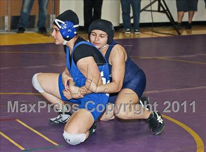 Thumbnail 1 in CIF State Girls Wrestling Championships (Consolation 1 - Round 4) photogallery.