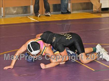 Thumbnail 2 in CIF State Girls Wrestling Championships (Consolation 1 - Round 4) photogallery.