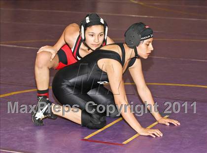 Thumbnail 3 in CIF State Girls Wrestling Championships (Consolation 1 - Round 4) photogallery.