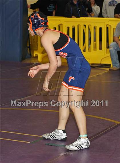 Thumbnail 3 in CIF State Girls Wrestling Championships (Consolation 1 - Round 4) photogallery.