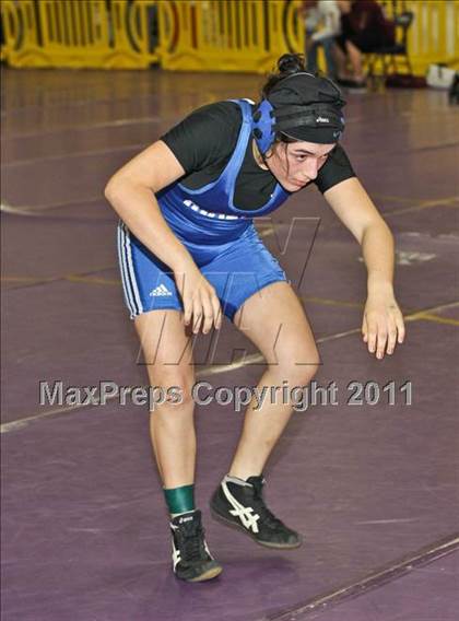 Thumbnail 3 in CIF State Girls Wrestling Championships (Consolation 1 - Round 4) photogallery.