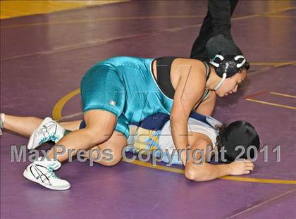 Thumbnail 3 in CIF State Girls Wrestling Championships (Consolation 1 - Round 4) photogallery.