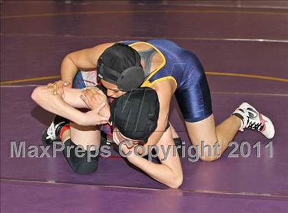 Thumbnail 1 in CIF State Girls Wrestling Championships (Consolation 1 - Round 4) photogallery.