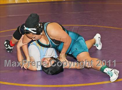 Thumbnail 3 in CIF State Girls Wrestling Championships (Consolation 1 - Round 4) photogallery.