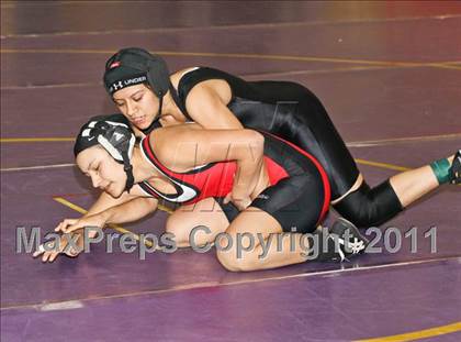 Thumbnail 2 in CIF State Girls Wrestling Championships (Consolation 1 - Round 4) photogallery.