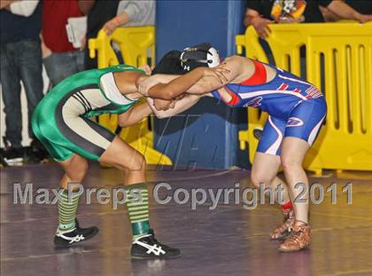 Thumbnail 2 in CIF State Girls Wrestling Championships (Consolation 1 - Round 4) photogallery.