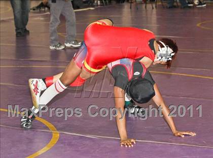 Thumbnail 2 in CIF State Girls Wrestling Championships (Consolation 1 - Round 4) photogallery.