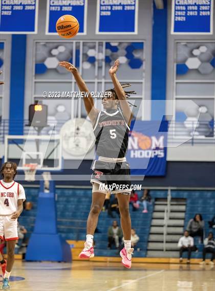 Thumbnail 1 in NC GBB Academy National vs. Trinity Christian (Hoops and Dreams) photogallery.